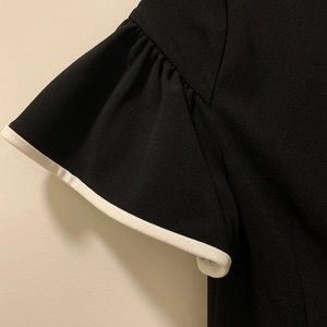 Calvin Klein Black Short sleeve dress size 4